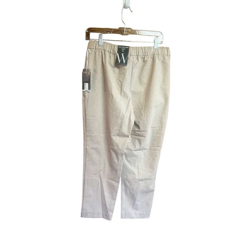 Worthington Womans Jogger Pull on Pants Oatmeal Sz S NWT - Picture 2 of 6